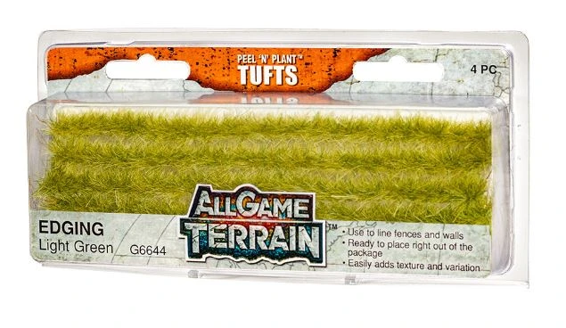 Woodland Scenics ALL GAME TERRAIN G6644 Edging – Light Green 2 Woodland Scenics ALL GAME TERRAIN G6644 Edging – Light Green - Image 2