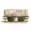 BACHMANN 37-250J BR 16T Steel Mineral Wagon Pressed End Door BR Grey (Early)