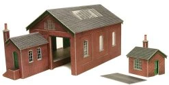 PO232 Metcalfe OO/H0 Goods Shed Kit