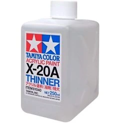 Tamiya 81040 X-20A Acrylic Thinners - 250ml Bottle
