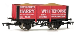 DAPOL 4F-051-001 OO Gauge 5 Plank Wagon 10′ Wheelbase Whitehouse
