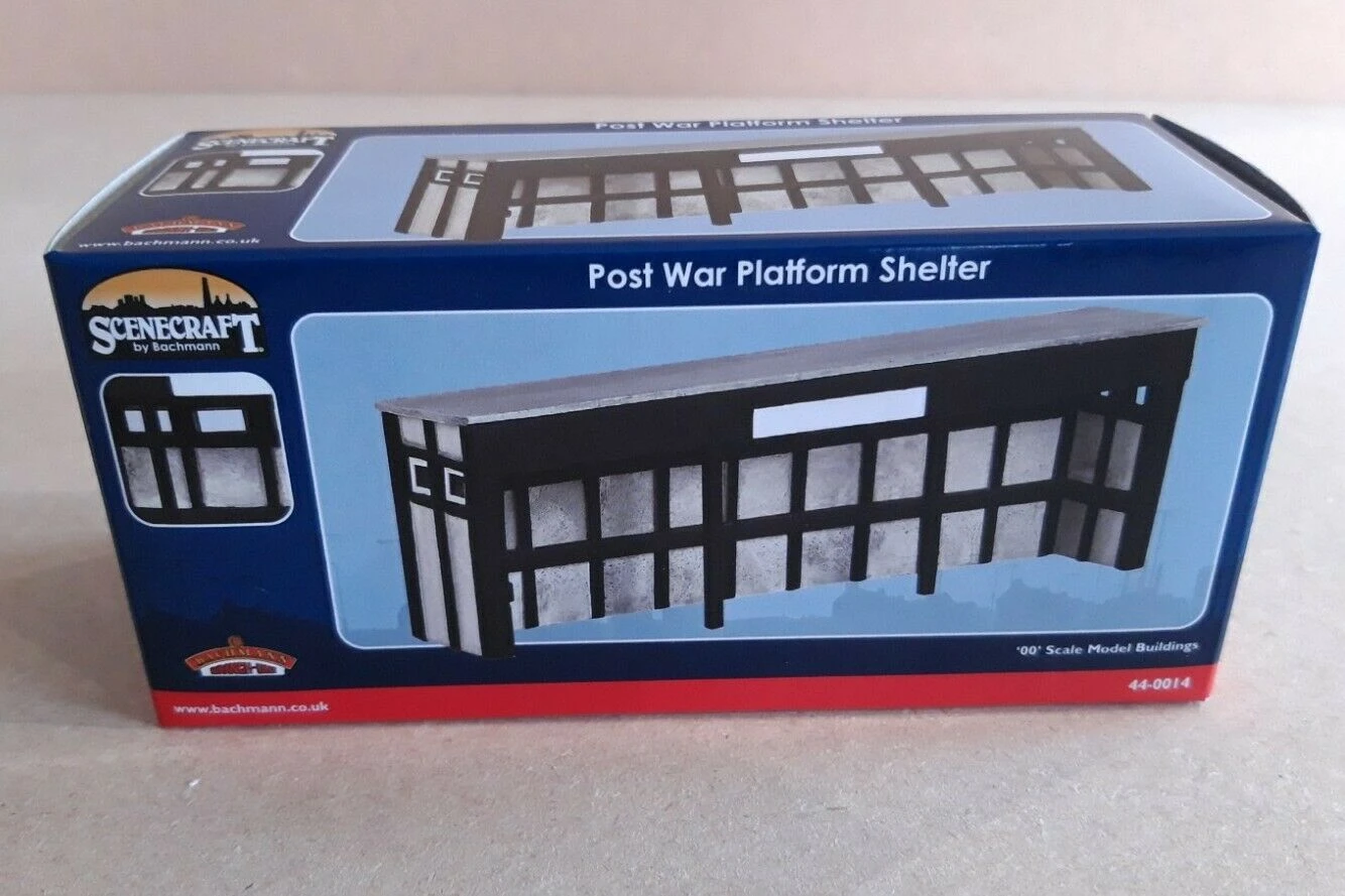 Bachmann 44-0014 Post War Platform Shelter – ‘OO’ 1 Bachmann 44-0014 Post War Platform Shelter – ‘OO’