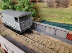 RAPIDO 931008 SECR 6 Wheel Brake Van – No.S55434 – BR Freight Grey -Preiser Shop 0d9477c30c125e5114f540a01d0c0768