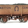 DAPOL 4F-051-008 5 PLANK WAGON KELTON CEMENT WEATHERED