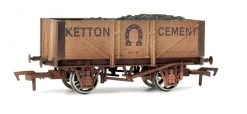 DAPOL 4F-051-008 5 PLANK WAGON KELTON CEMENT WEATHERED