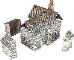 PO258 Metcalfe OO/H0 Gardeners Cottage Kit -Preiser Shop 15c28de7f08440e6fe220f64d85eda7f 1