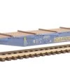 Heljan HN5111 CARGOWAGGON IGA BOGIE FLAT BLUE WEATHERED