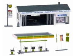 GAUGEMASTER GM424 FORDHAMPTON SERVICE STATION KIT -Preiser Shop 1dfd76e3d82519b5e488bf09ac2fd0c3