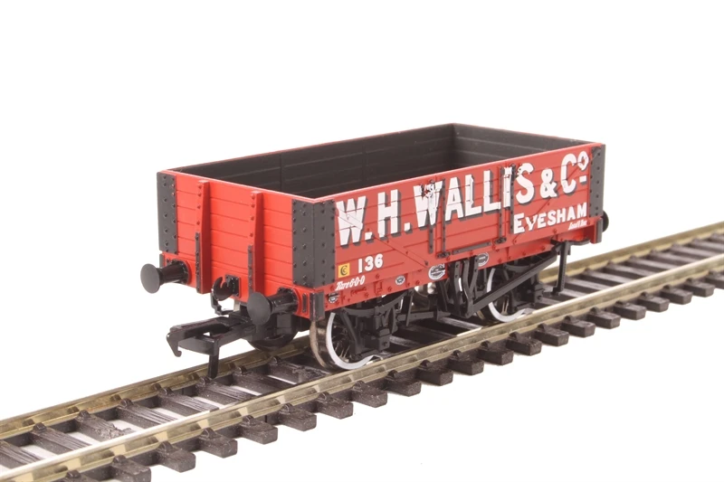 Bachmann 37-072 5 Plank Wagon Wooden Floor W. H. Wallis & Co Red 1 Bachmann 37-072 5 Plank Wagon Wooden Floor W. H. Wallis & Co Red