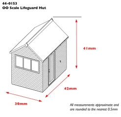 BACHMANN 44-0153 Lifeguard Hut