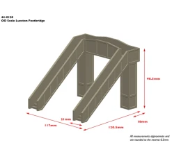 BACHMANN 44-0120 Lucston Footbridge
