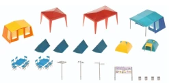 Gaugemaster GM439 FORDHAMPTON CAMPSITE KIT 1:76 Scale, OO Scale