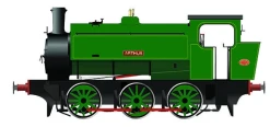 RAPIDO 903002 16″ Hunslet – “Arthur” Markham Main Colliery Lined Green