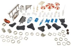 Faller 180342 GARDEN CENTRE EXTERIOR DECORATION KIT