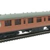 Bachmann 34-427 LNER 63″ Thompson Brake Composite Post War Brown “1142”