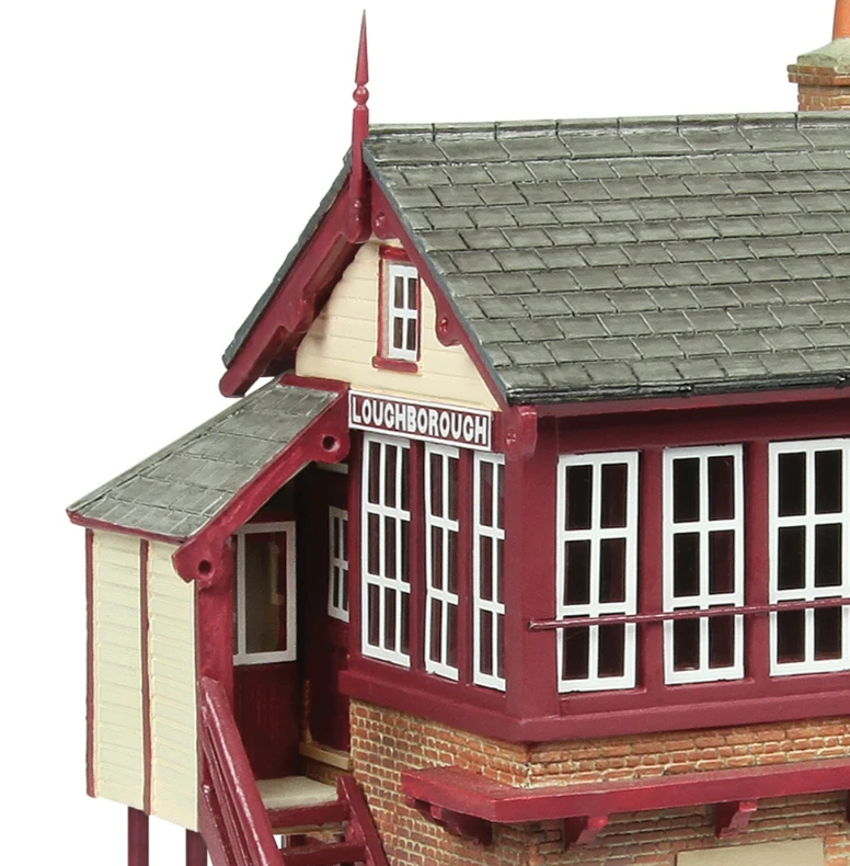 BACHMANN 44-187C Great Central Signal Box Maroon & Cream 2 BACHMANN 44-187C Great Central Signal Box Maroon & Cream - Image 2