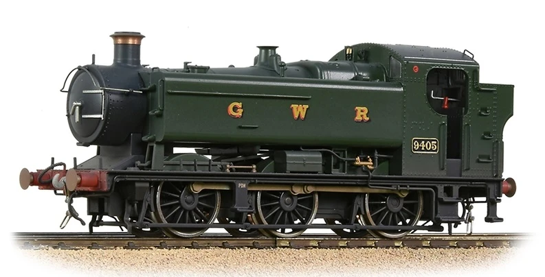 Bachmann 35-025A. Class 94xx 0-6-0T 9405 Factory Weathered GWR Green 1 Bachmann 35-025A. Class 94xx 0-6-0T 9405 Factory Weathered GWR Green