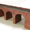 PO240 Metcalfe OO/H0 Double Track Red Brick Viaduct Kit