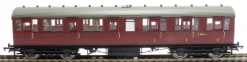 HORNBY R4649 Gresley Suburban Composite E88097E In BR Maroon