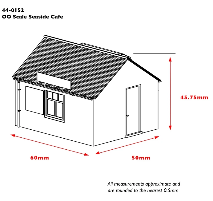 BACHMANN 44-0152 Seaside Cafe 1 BACHMANN 44-0152 Seaside Cafe