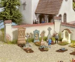 NOCH 14871 GRAVESTONES ACCESSORY SET