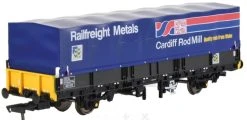 EFE RAIL E87046 BR SEA Wagon BR Railfreight Metals Sector With Hood Revised