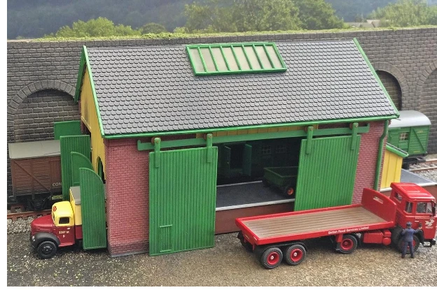 GAUGEMASTER GM482 FORDHAMPTON GOODS SHED KIT 2 GAUGEMASTER GM482 FORDHAMPTON GOODS SHED KIT - Image 2