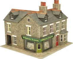 PO264 Metcalfe OO/H0 Stone Corner Shop Kit