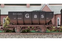 DAPOL 4F-034-103 OO GAUGE 21T HOPPER BRITISH GAS NO.147 WEATHERED