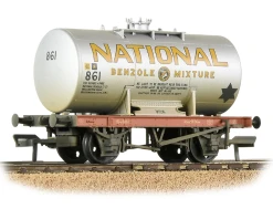 BACHMANN 38-778A 14T Class A Anchor-Mounted Tank Wagon National Benzole Silver