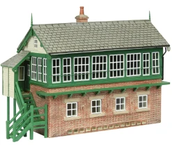BACHMANN 44-187A Great Central Signal Box Green & Cream -Preiser Shop 5ad57776f6a145b2b0d993e133da66bf