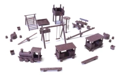 Gaugemaster GM416 Fordhampton Play Park Plastic Kit – OO