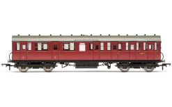 Hornby R4521C BR, 51′ Gresley Non-Vestibuled Suburban Composite, E88067E- Era 5