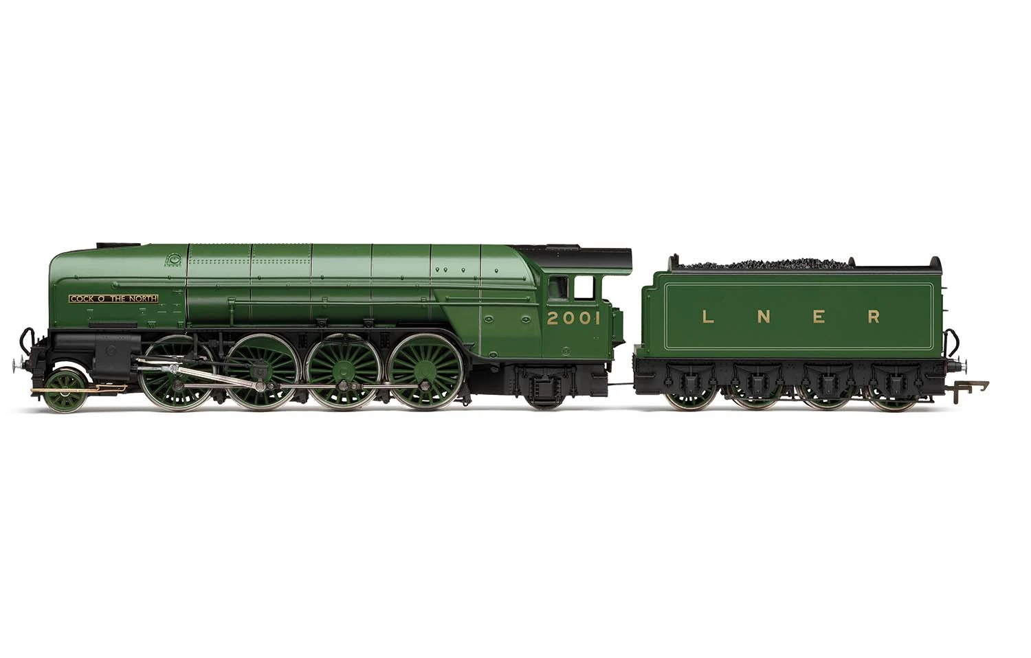 HORNBY R3171 RailRoad LNER, P2 Class, 2-8-2, 2001 ‘Cock ‘O The North’ – Era 3 1 HORNBY R3171 RailRoad LNER, P2 Class, 2-8-2, 2001 ‘Cock ‘O The North’ – Era 3