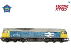 BACHMANN 35-421SF Class 47/4 47526 BR Blue (Large Logo) [W] -Preiser Shop 74a1af021e73656d060b883959a88fbb