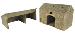 PO251 Metcalfe OO/H0 Manor Farm Barn Kit
