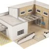 METCALFE PO362 00/H0 SCALE MUNICIPAL BUILDING