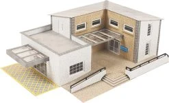 METCALFE PO362 00/H0 SCALE MUNICIPAL BUILDING