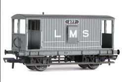BACHMANN 38-552B Midland Railway 20T Brake Van With Duckets LMS Grey -Preiser Shop 88fc9ddb694c53752b8c1a0f6ed648ff