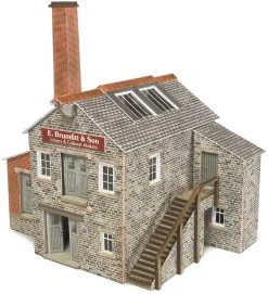 METCALFE PO286 00/H0 SCALE RAMSHACKLE WORKSHOP