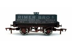 Dapol 4F-032-022 RECTANGULAR TANK RIMER BROS 7 WEATHERED
