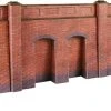 PO244 Metcalfe OO/H0 Retaining Wall In Red Brick Kit