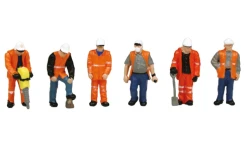 BACHMANN 36-049 Pack Of 6 Trackside Workers