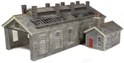 PO337 Metcalfe OO/H0 Settle / Carlisle Double Track Engine Shed Kit
