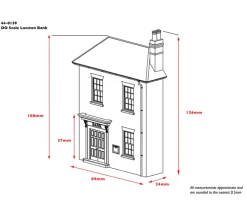 BACHMANN 44-0139 Low Relief Lucston Bank