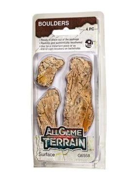 WOODLAND SCEINICS ALL GAME TERRAIN G6558 Surface Boulders