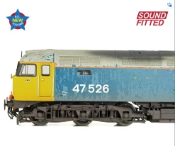 BACHMANN 35-421SF Class 47/4 47526 BR Blue (Large Logo) [W] -Preiser Shop b4f38c913ab3101d80766a62f1d86108