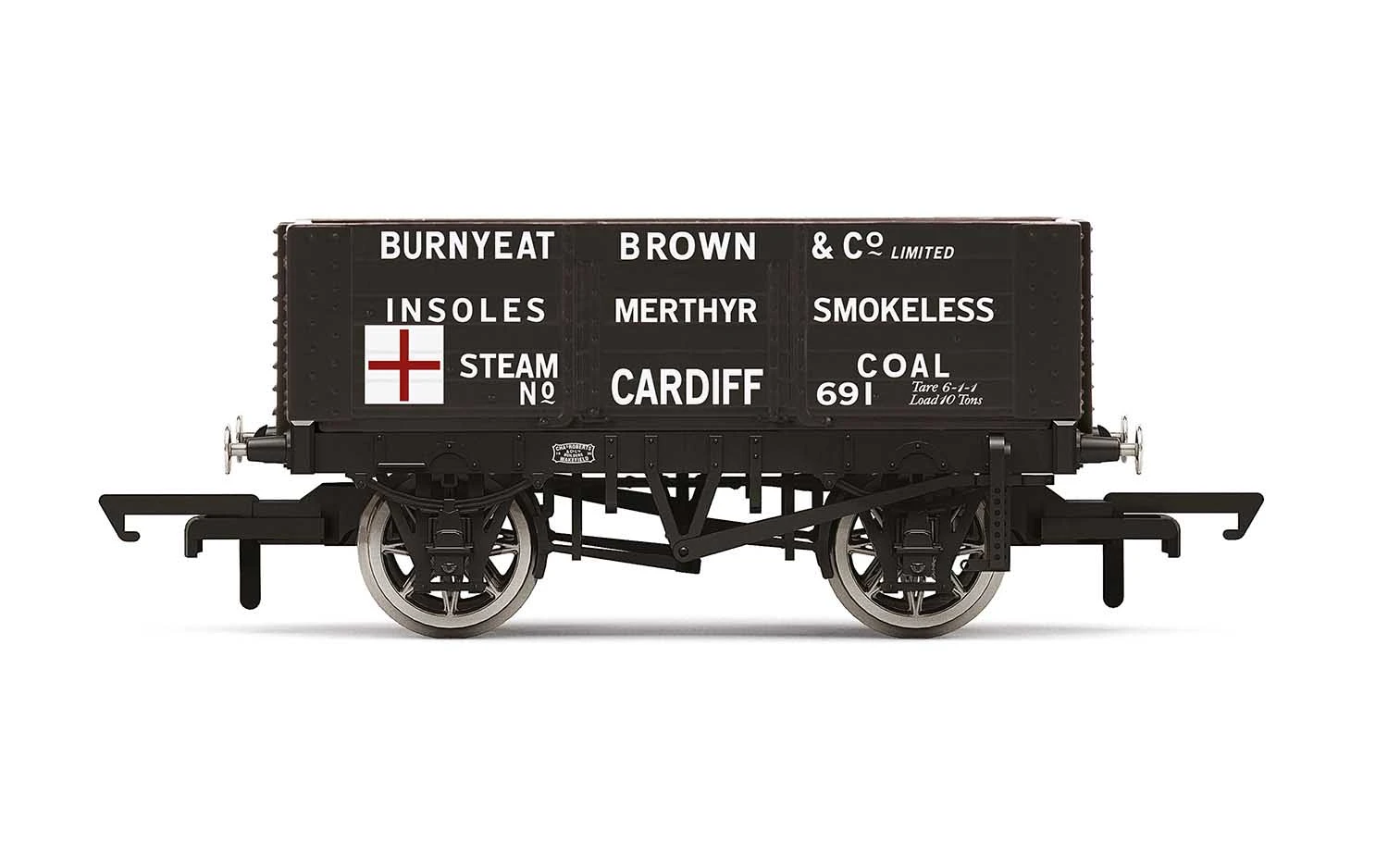 HORNBY R60025 6 Plank Wagon, Burnyeat Brown & Co. – Era 2 1 HORNBY R60025 6 Plank Wagon, Burnyeat Brown & Co. – Era 2