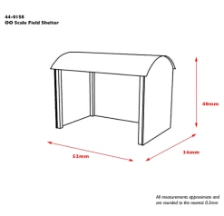 BACHMANN 44-0158 Field Shelter