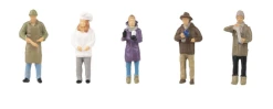 FALLER 151649 CHRISTMAS MARKET VENDORS FIGURE SET HO SCALE
